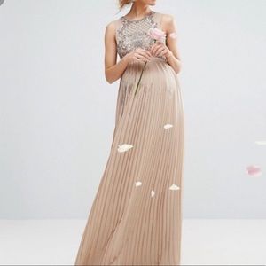 Maternity bridesmaid dress